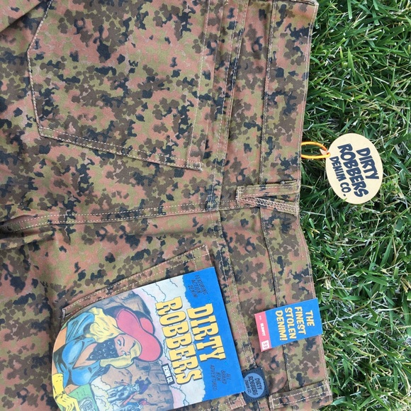 NWT swag hipster Bang! Dirty robbers camo pants - Picture 5 of 6